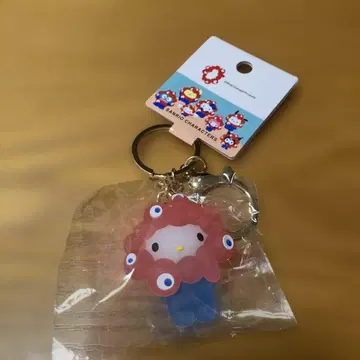 미야쿠미야쿠 키티 입체 마스코트 클리어 키링