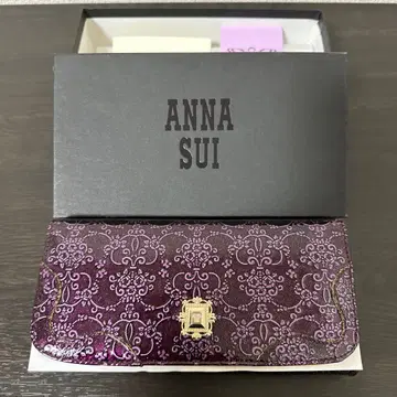 ANNA SUI 퍼플 장지갑
