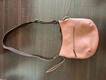 핑크 가죽 백 심플