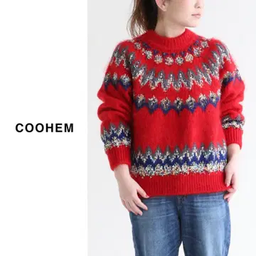 COOHEM (코헨) | 모헤어 노르딕 니트