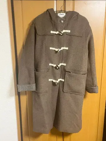 Fano Studios 브라운 더플 코트 S 사이즈