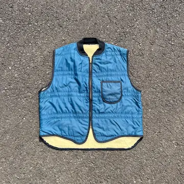 [ 80s ] 퀼팅 워크 베스트 보아 안감