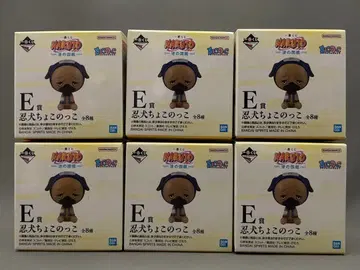 NARUTO 나루토 제일복권 E상 닌견 쵸코놋코 피규어 나미노쿠니편 6개