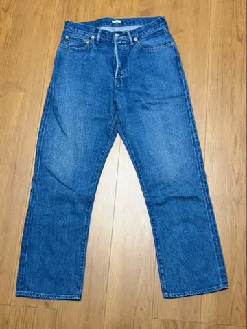 PHIGVEL 클래식 페이디드 진스 '인디고'