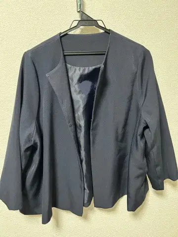 노카라 자켓 M 네이비