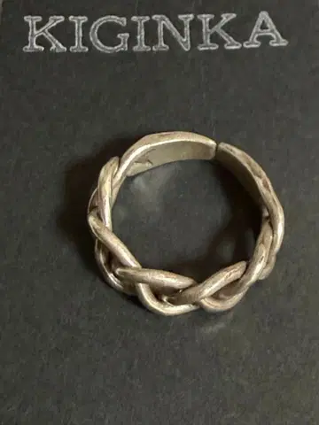 카렌 실버 17호 반지 링 미사용품