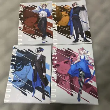 CRAZY RACCOON 클리어 파일 4장 세트