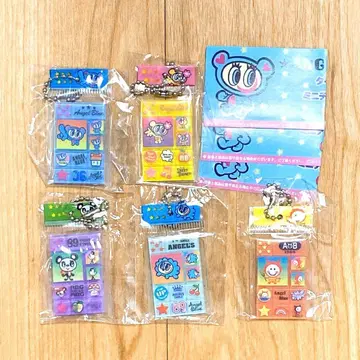 엔젤 블루 타일 씰 미니어처 참 컴플리트 컴프 세트