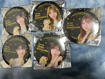 HKT48 멤버 캔뱃지 세트 5개
