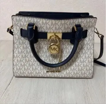 Michael Kors 숄더백 화이트/네이비