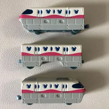 토미카 디즈니 리조트 라인 핑크 3량 세트