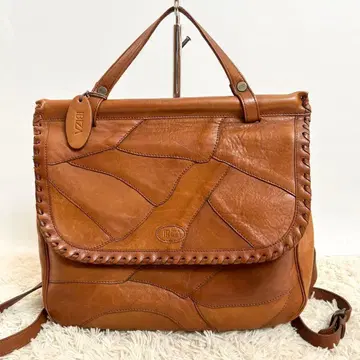 IBIZA 이자비 가죽 핸드백 백팩 패치워크