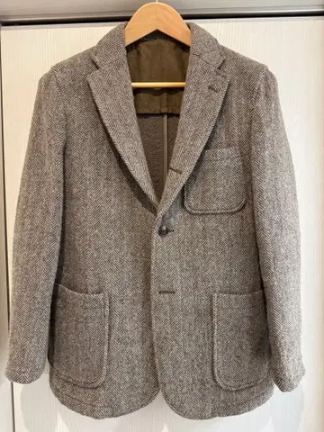 BEAMS 플러스 헤링본 테일러드 자켓 S