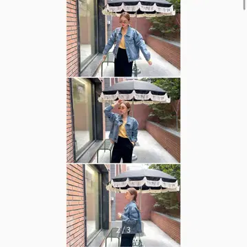 mejiwoo 미지우 데님 자켓