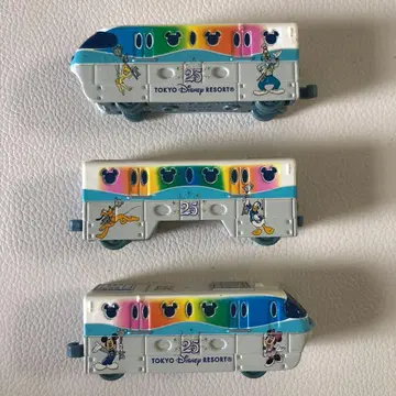 토미카 디즈니 리조트 라인 25주년 3량 세트