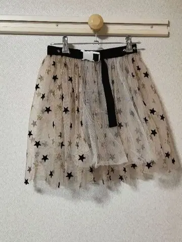 forget-her-not stardust tule apron 레이어드