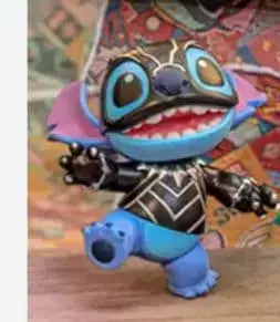 MARVEL 스티치 피규어 블랙팬서