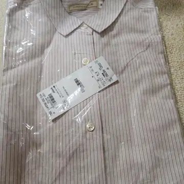 택 포함 CROCODILE 스트라이프 긴팔 셔츠 M 사이즈