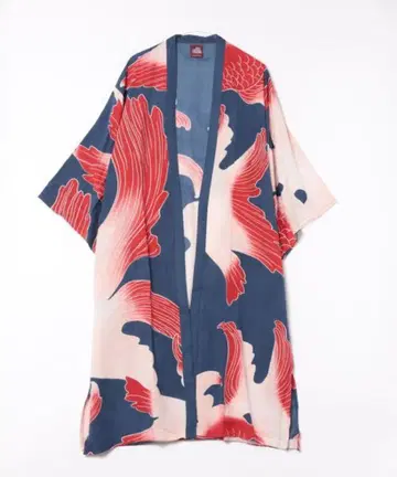 와모노야카야 흔들리는 금붕어 놀이 UV 긴 겉옷