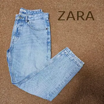 ZARA 스트레이트 데님 라이트 블루 EUR42