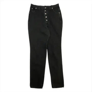 Wrangler 블랙 데님 구제 의류 여성용 26W USA제