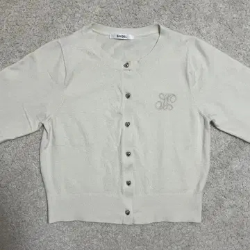 스나이델 SNIDEL 수주회 한정판 자수 하트 버튼 가디건