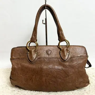 페리지 Felisi 브라운 가죽 토트백 핸드백