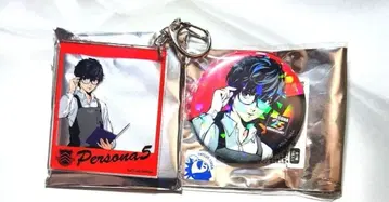 페르소나 25th FES 아크링 키링 캔뱃지 25주년 P5 아마미야 렌