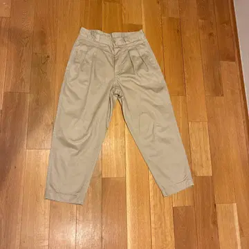 오르시발 투 턱 슬랙스 사이즈 3 베이지