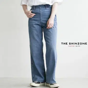 THE SHINZONE 신존 런치 팬츠 블루 데님 34