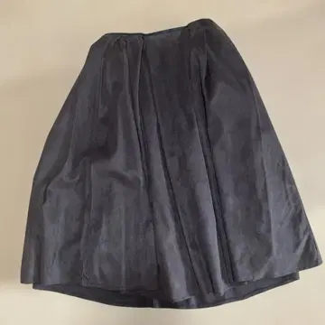 ecruefil 브라운 플레어 스커트