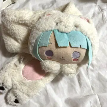 화이트 베어 머플러 시노 하지메