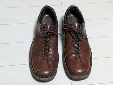 브라운 가죽 캐주얼 슈즈