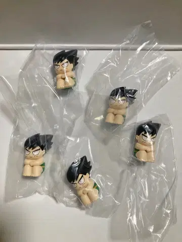 남국 소년 파푸와 군 기다림 파푸와 5체 세트