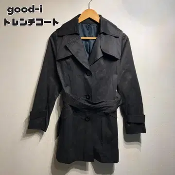 good-i 트렌치코트 블랙