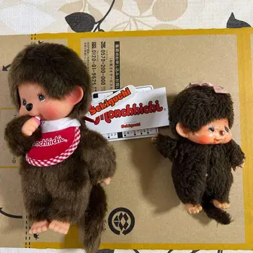 몬치치 봉제 인형 2개 당시 물품