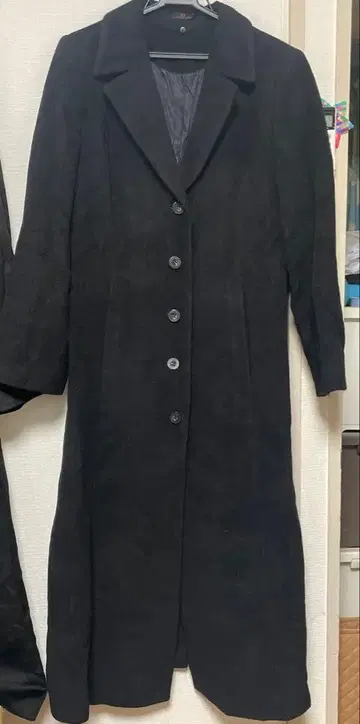 J&R 롱 코트 블랙