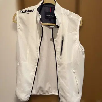 폴 스튜어트 스포츠 베스트 M 사이즈 화이트