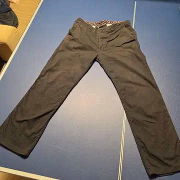 그레이 워크 팬츠 코튼 혼방