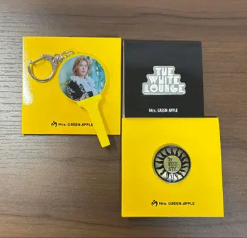 Mrs. GREEN APPLE 핀 배지 키링