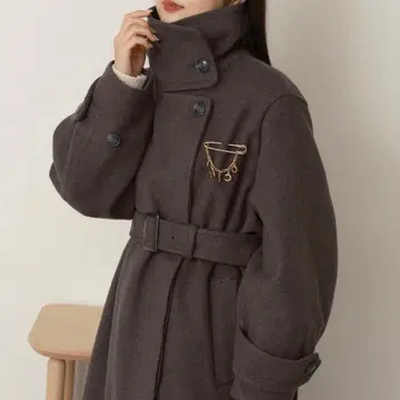 [ Chico ] 울 스탠드 2WAY 오버코트