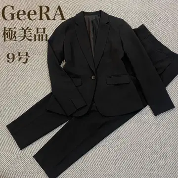 GeeRA 워셔블 셋업 수트 테이퍼드 팬츠 새상품급 9호