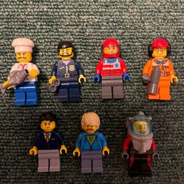 LEGO 미니 피규어 7체 세트