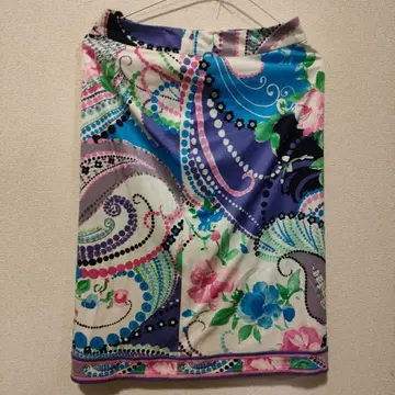 k3 컨디션 최상 레오나르 LEONARD 스커트 꽃무늬 38