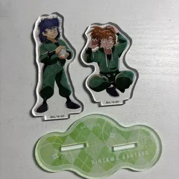 닌타마 젠포지 잇사쿠 식만 루사부로 아크릴 스탠드 닌타마의 아침은 빠르다