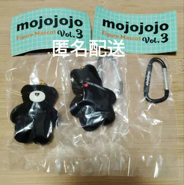 mojojojo 마스코트 피규어 5주년 기념 한정품 곰 토끼 블랙