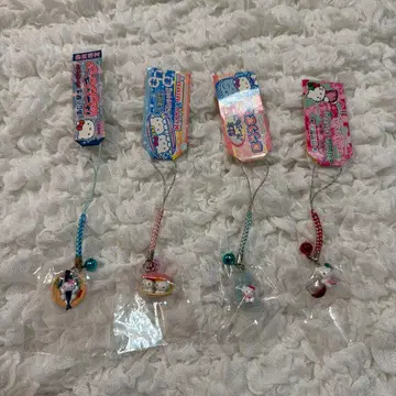 [ 미사용 ] 헬로키티 지역 한정 스트랩 키링