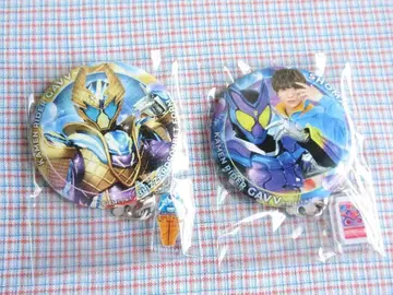 [ 미개봉 익명 배송 ] 가면라이더 가브 참 포함 캔뱃지 가브/쇼마