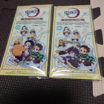 귀멸의 칼날 아크릴 키링 러버 마스코트