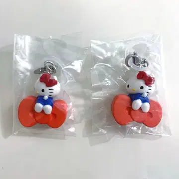 익명 배송 헬로키티 아메리칸 디자인 메지루시 액세서리 2세트